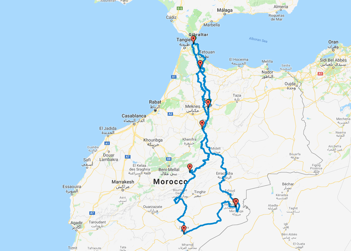 Viaje Marruecos Trail