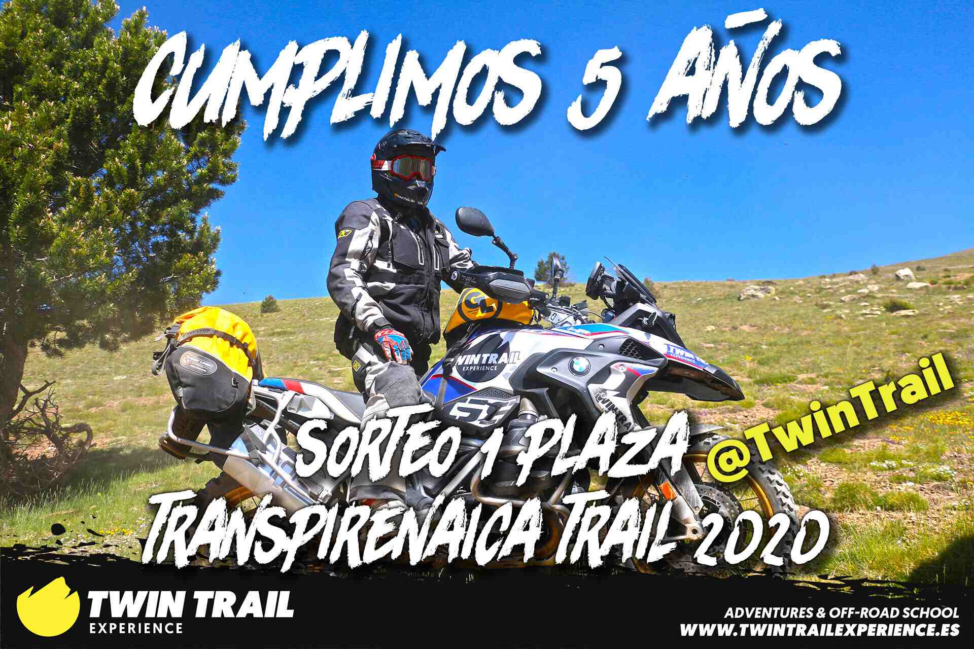 ¡TwinTrail Cumple 5 años! Sorteamos una plaza para la Transpirenaica Trail 2020 ¡TwinTrail Cumple 5 años! Sorteamos una plaza para la Transpirenaica Trail 2020